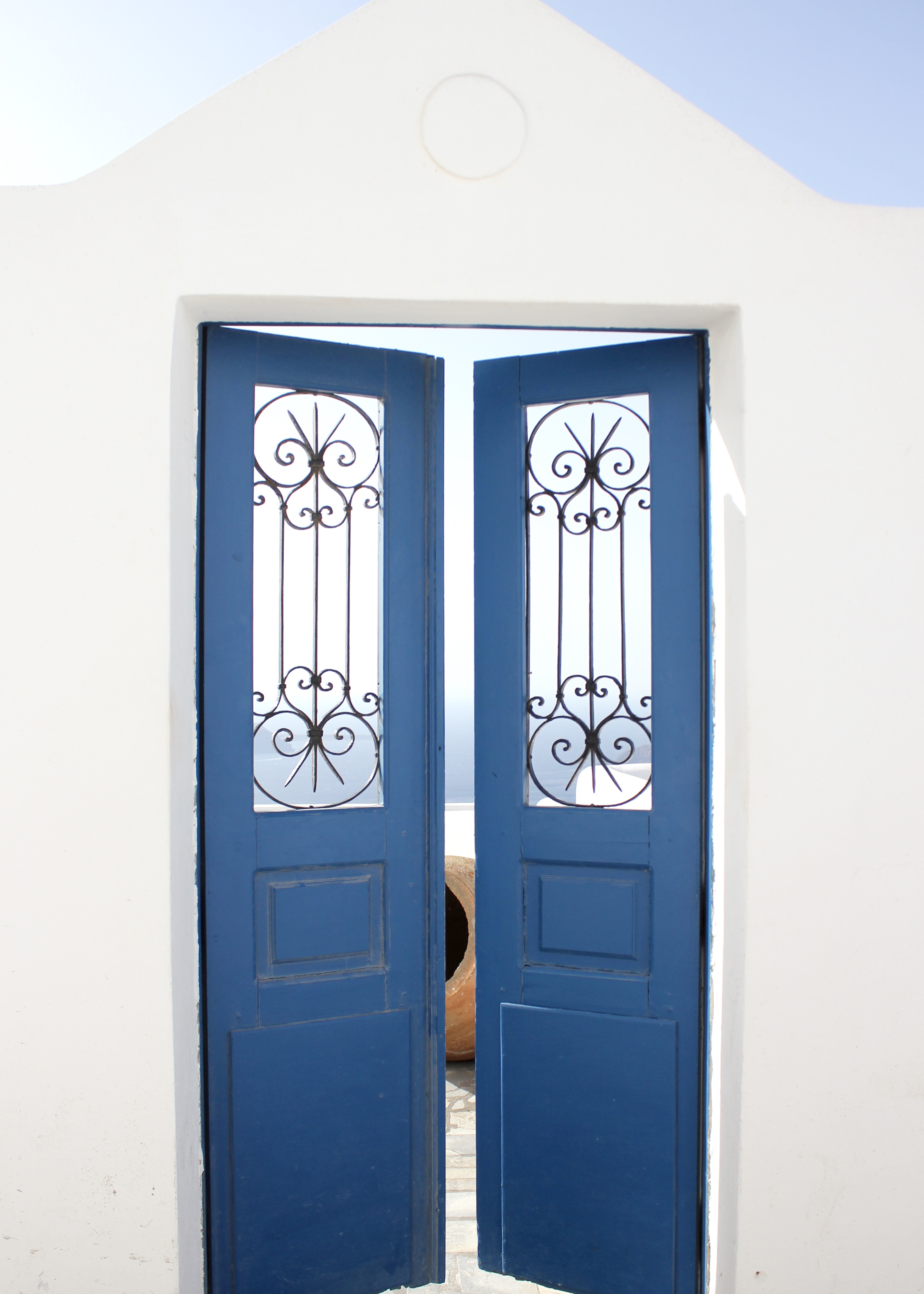 Santorini Postcard