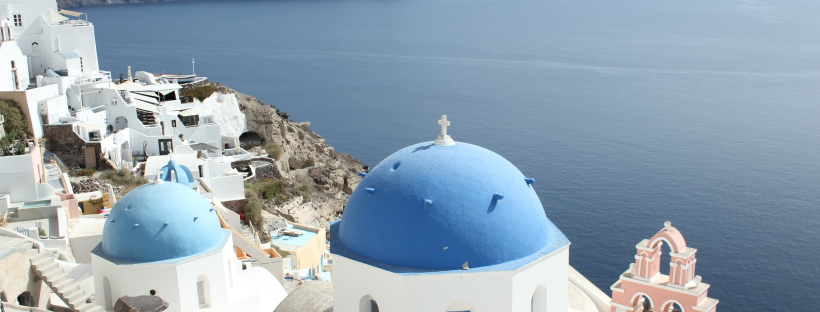 Santorini Postcard