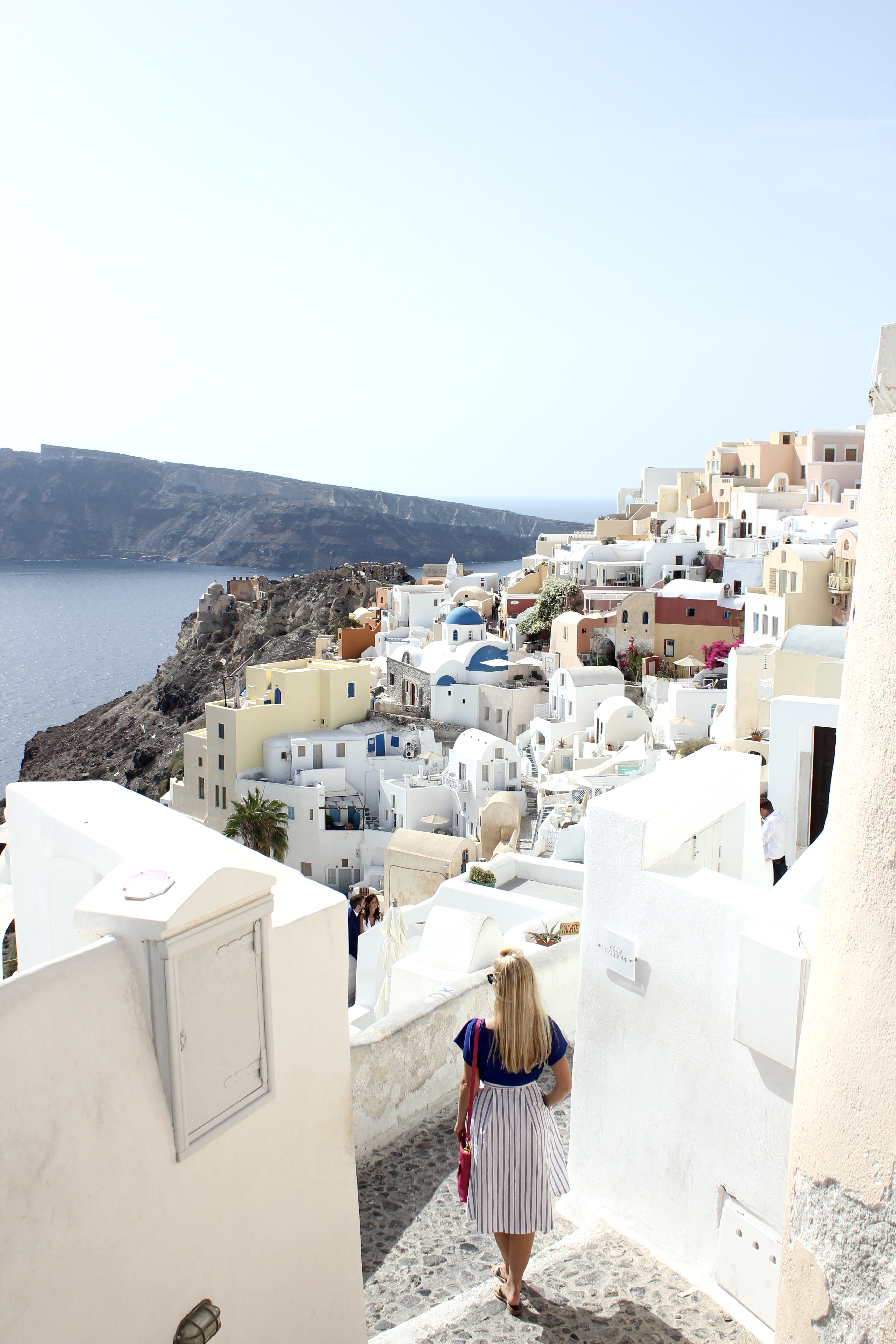 Santorini Postcard
