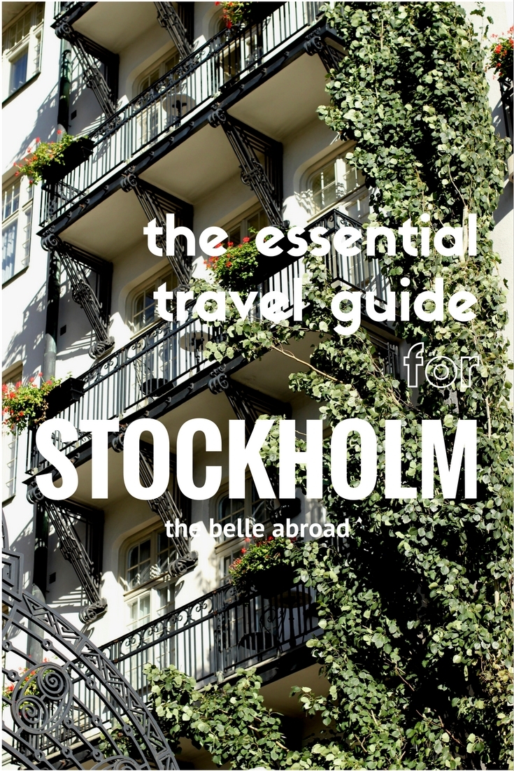 STOCKHOLM TRAVEL GUIDE