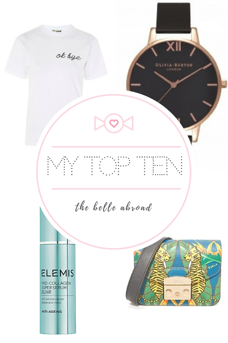 Top Ten Tuesday April 18