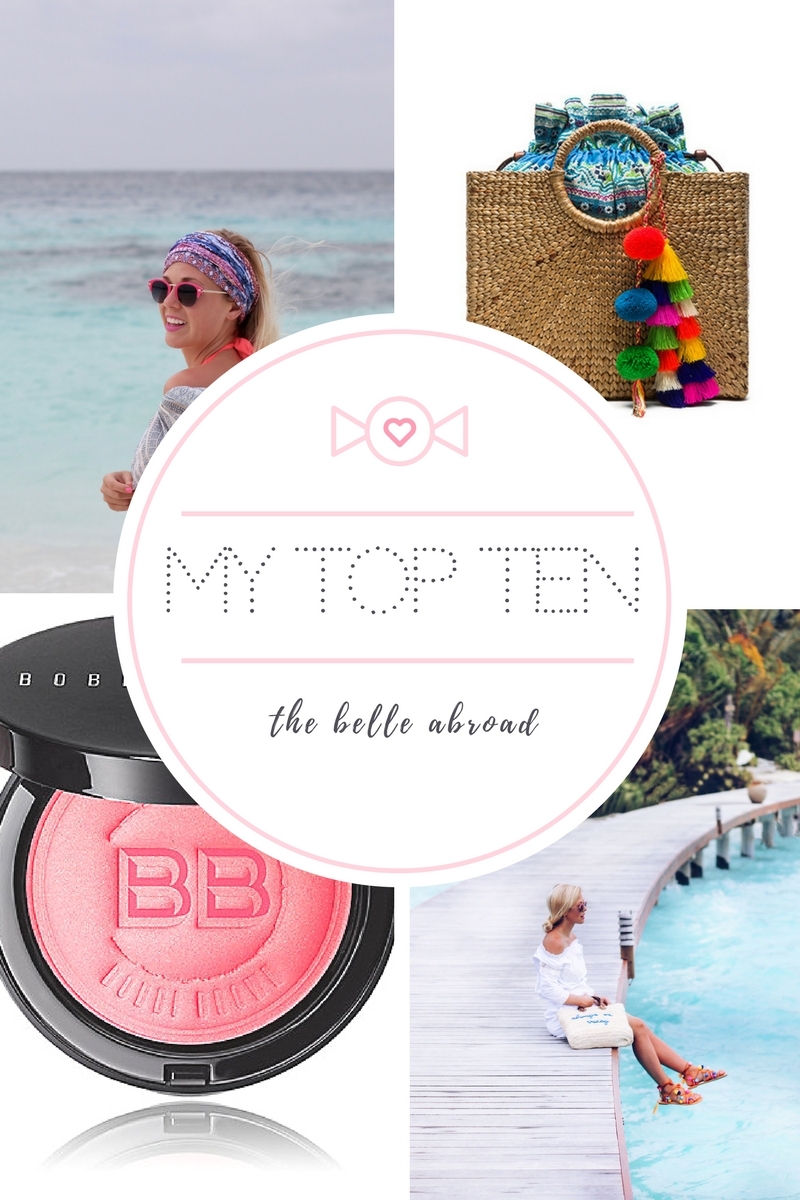 TOP TEN TUESDAY June 6 2017