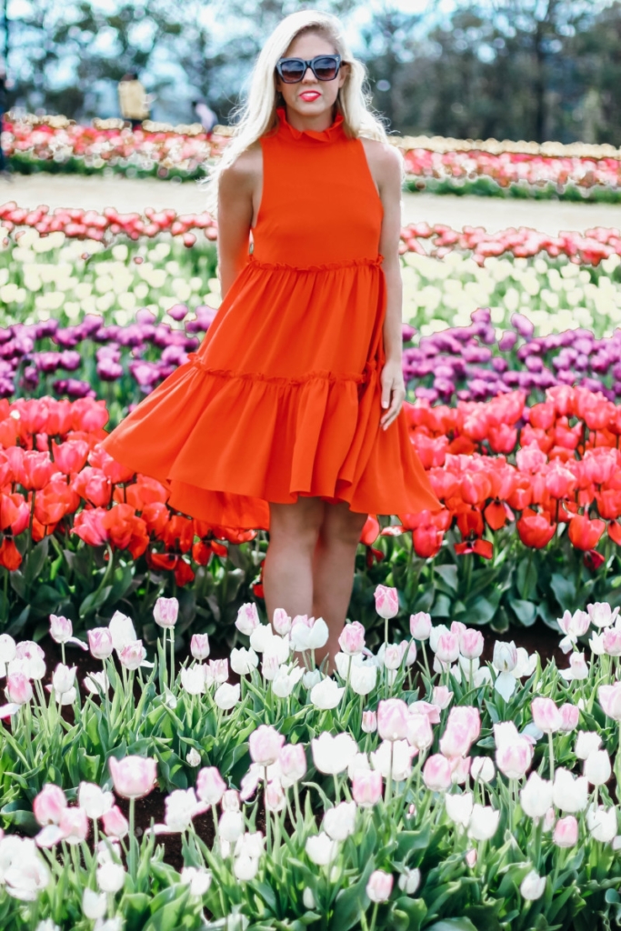 Melbourne Tulips Poppy Dress | the belle abroad