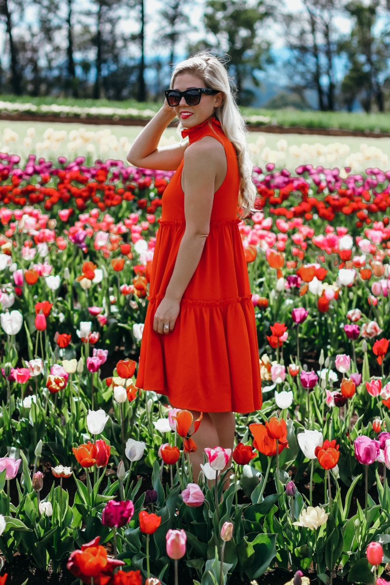 Melbourne Tulips Poppy Dress | the belle abroad