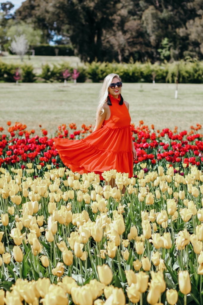 Melbourne Tulips Poppy Dress | the belle abroad